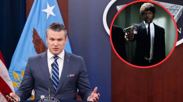 Pete Hegseth recites fake ‘Pulp Fiction' Ezekiel 25:17 verse as prayer at Pentagon service