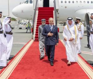 PM Shehbaz arrives in Qatar on second leg of three-nation visit