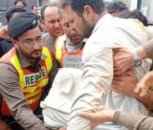 WATCH: Man rescued alive 16 days after being buried in Mardan mine collapse