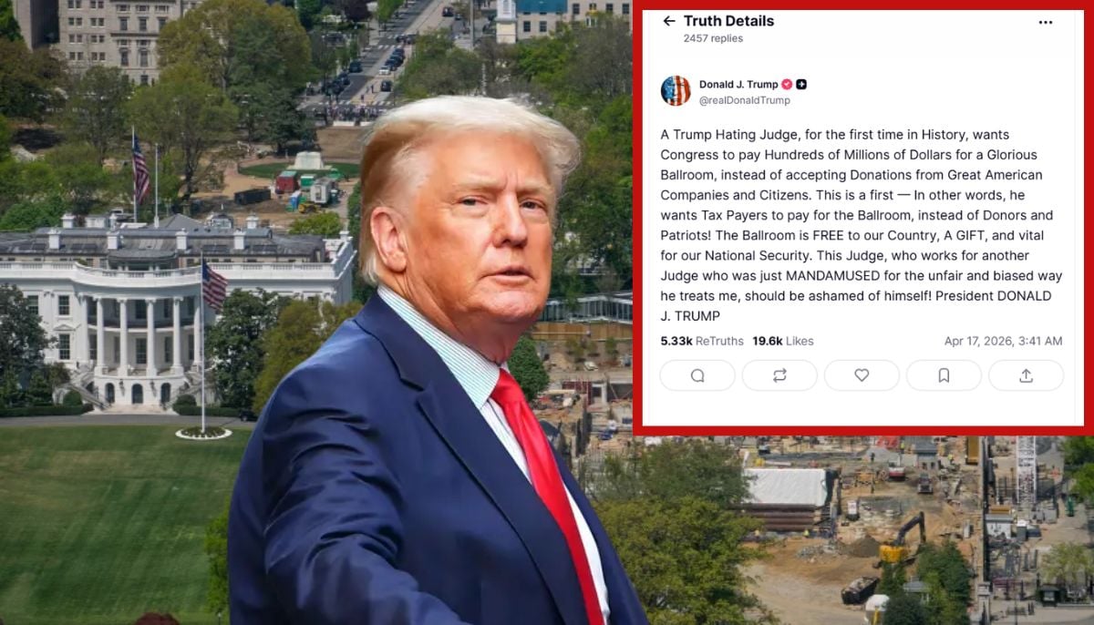 Credit: Screenshot via TruthSocial @realDonaldTrump