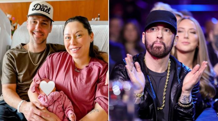 Eminem's daughter Alaina Scott gives birth: 'My heart outside my body'