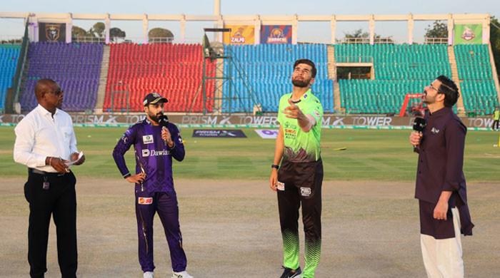 Lahore Qalandars opt to bat first against Quetta Gladiators in PSL 11 encounter 