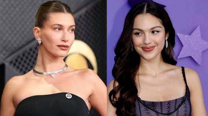 Hailey Bieber gives sweet shoutout to Olivia Rodrigo new single ‘Drop Dead'