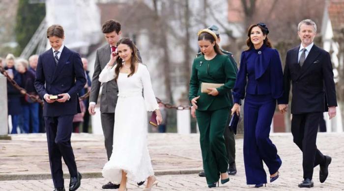 Queen celebrates children's milestone despite personal grief