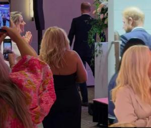 Harry's unexpected move at Meghan's event leaves fans guessing