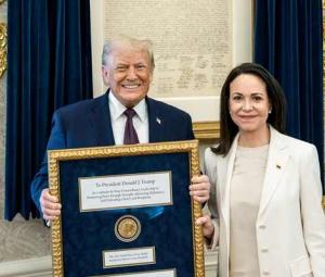 I don't regret gifting Nobel prize to Trump: Venezuela's Machado