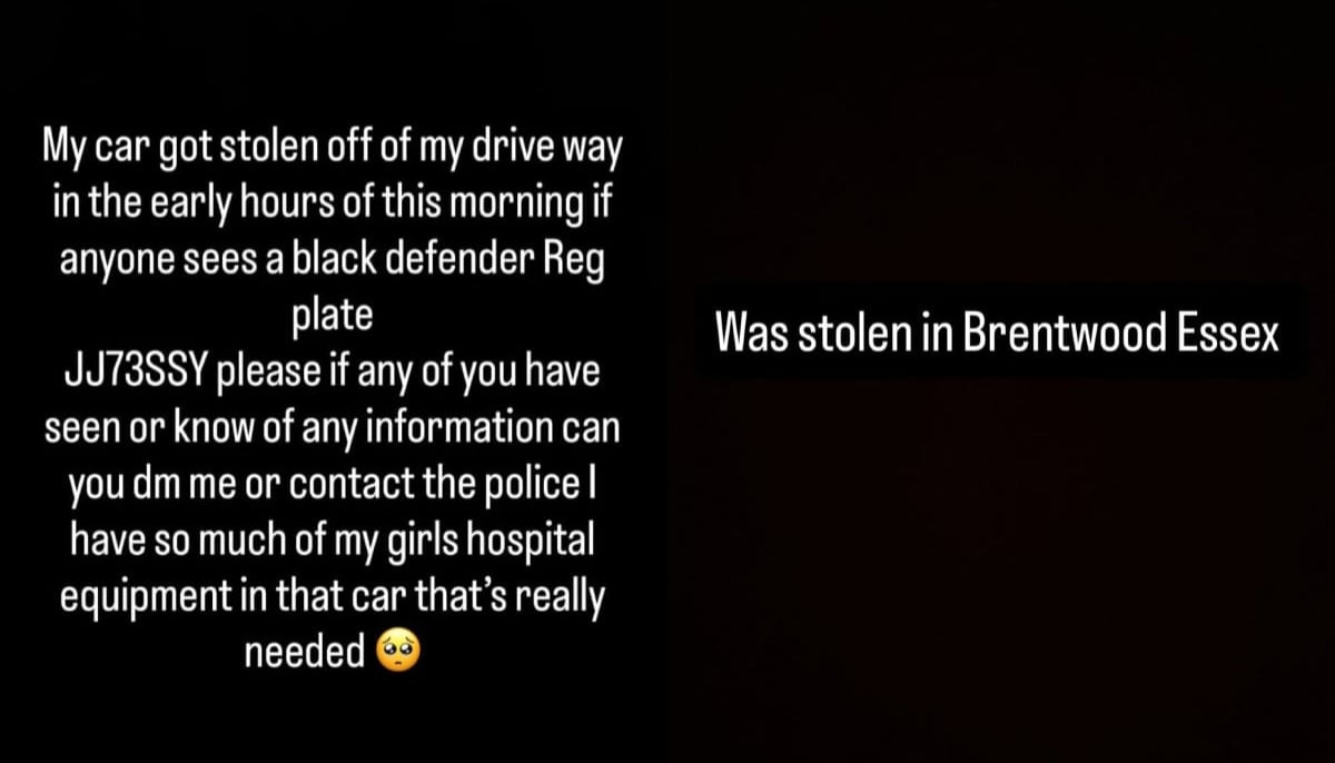 Jesy Nelson shares urgent message after daughters car goes missing