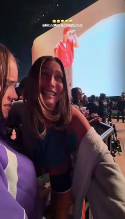 Inside Hailey Biebers role in Billie Eilishs One Less Lonely Girl moment