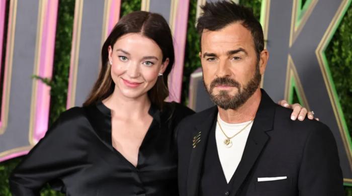 Justin Theroux welcomes baby with Nicole Brydon Bloom: 'We're in love'