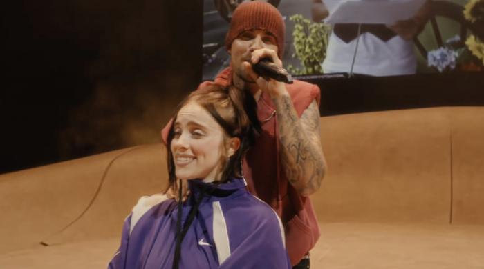 Justin Bieber hugs Billie Eilish in adorable Coachella reunion, SZA joins too