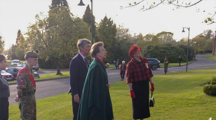 Princess Anne and Sir Tim Laurence step out for Scottish Fiddle Orchestra