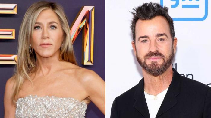 Jennifer Aniston reacts to ex-husband Justin Theroux's baby news 