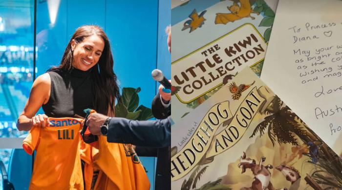 Meghan Markle shares 'Welcome Home' moment after Australia tour