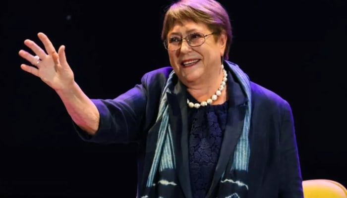 Chilean socialist Michelle Bachelet. — AFP