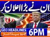 Geo Headlines 6 PM | 21st April 2026