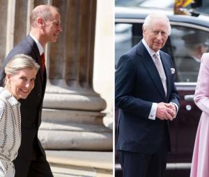 Duchess Sophie steps out in style as King Charles leads royals at key event