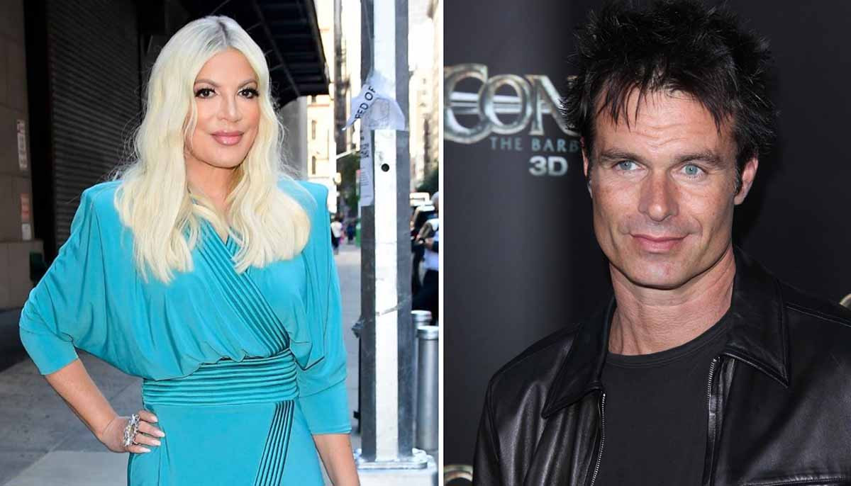 Tori Spelling pays emotional tribute to late ex Patrick Muldoon