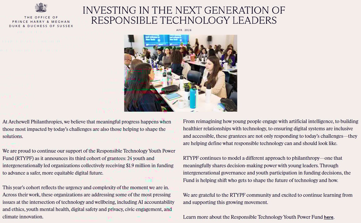 Prince Harry, Meghan charity returns with meaningful message amid scrutiny