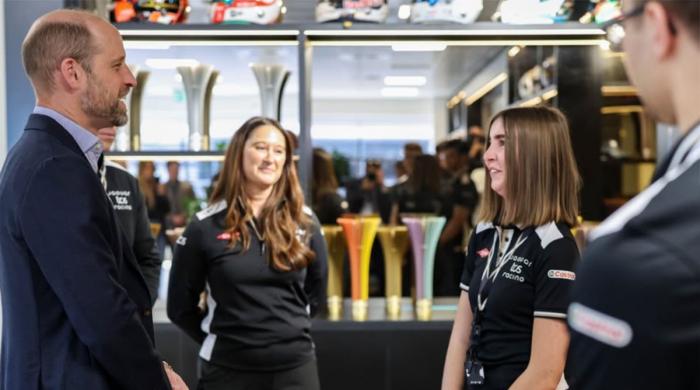 Prince William sparks AI debate in motorsport with 'weak link' remark