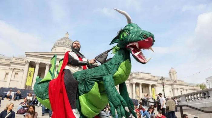 Why St George's Day is barely celebrated compared to St Patrick's Day?