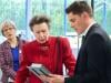 Princess Anne brings the heat while touring fire protection labs in bold red 