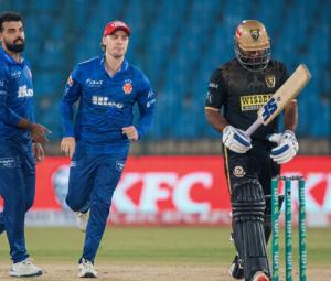 Hyderabad Kingsmen set 81 run target for Islamabad United in PSL encounter