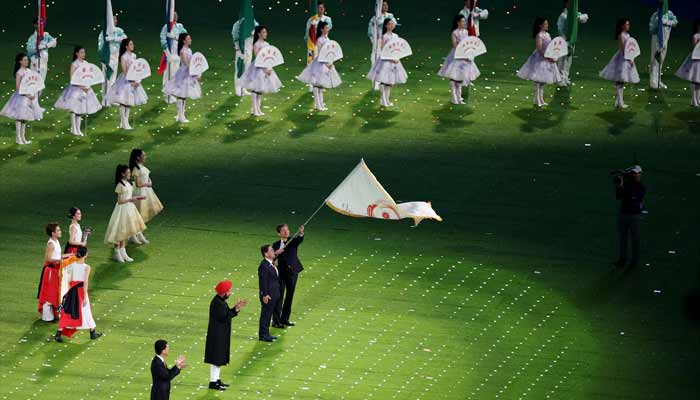 Closing ceremony of Asian Games in Hangzhou Olympic Sports Centre Stadium in Hangzhou, China. — Reuters/File