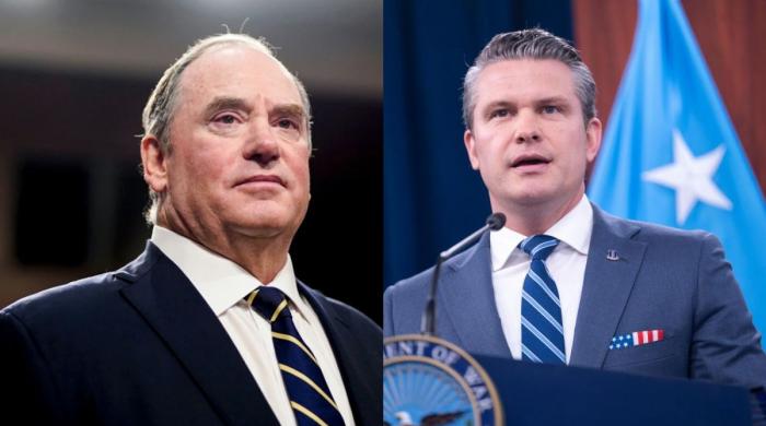 Navy Secretary fired by Hegseth refuses to leave until ordered by Trump