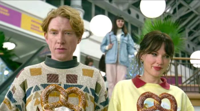 Domhnall Gleeson reveals first impression of 'Opalite' costar Taylor Swift 