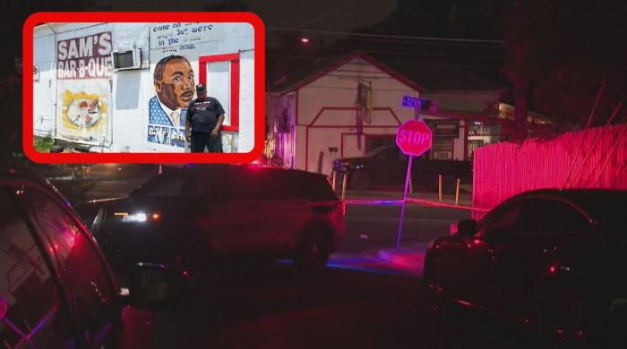East Austin shooting near Sam's BBQ leaves 2 injured; police search for suspect