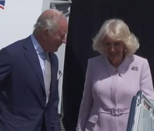 King Charles sets foot in US for first time as monarch: Watch