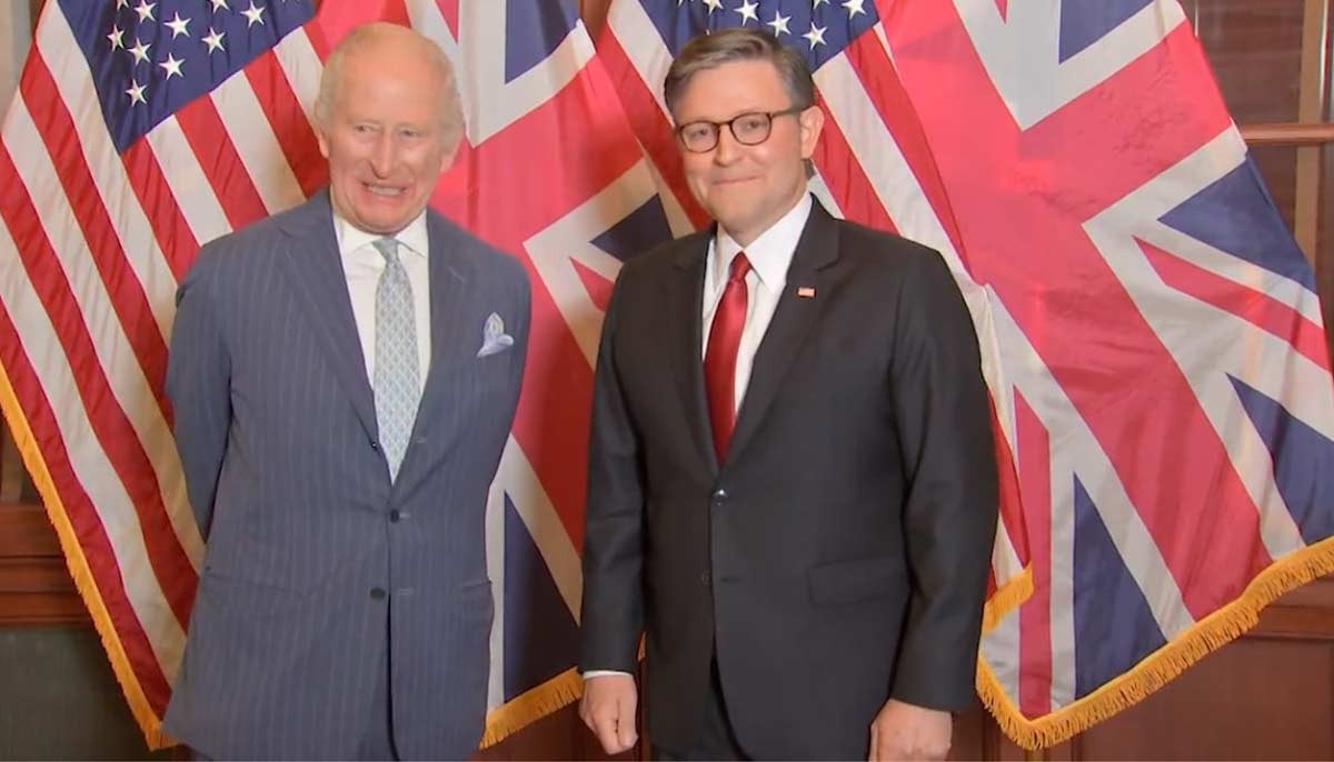 King Charles makes history on Capitol Hill