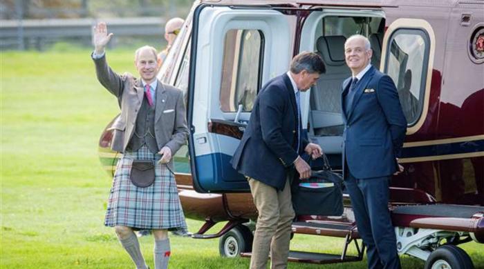 Prince Edward returns to Moray as King's Award marks 70-year celebration