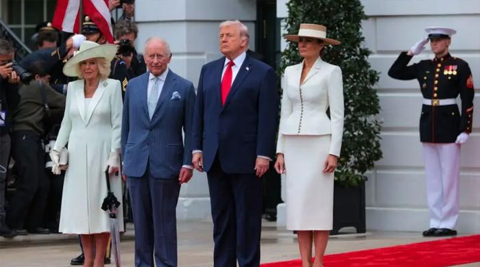 State visit day two begins with Trump calling King Charles his mother's 'crush'