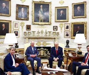 King Charles, Trump at White House: Historic moments in photos