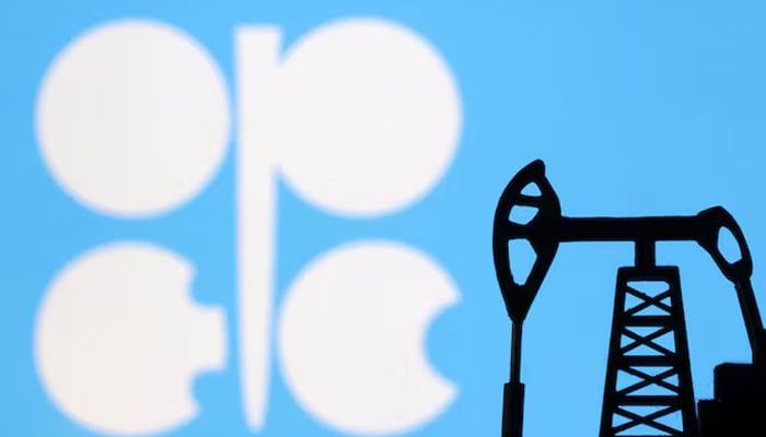 OPEC logo is seen in this illustration taken, October 8, 2023. REUTERS/Dado Ruvic/Illustration/File Photo Purchase Licensing Rights