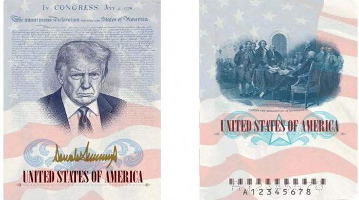 Trump to put his picture in US passports