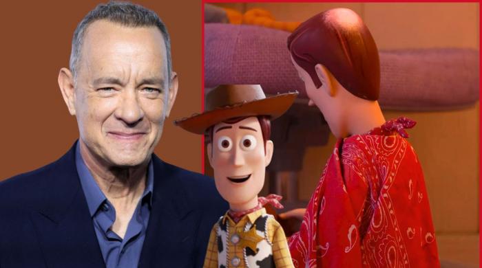 Tom Hanks finally weighs in on Woody's viral bald spot in 'Toy Story 5'
