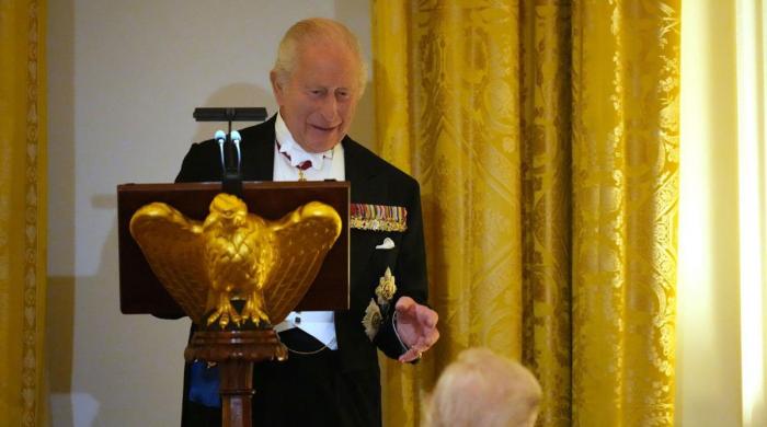 King Charles leaves attendees in fits after joke about White House ballroom