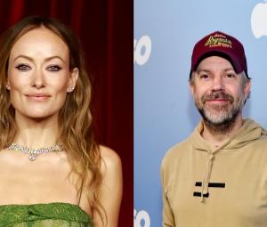 Olivia Wilde, Jason Sudeikis share friendly hug after messy split 