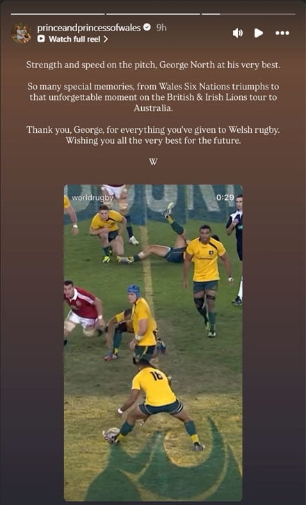 Prince William pens personal message after retirement news