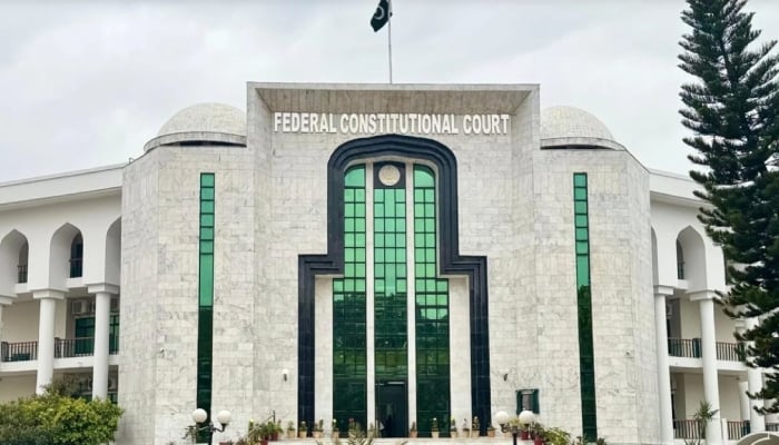 A view of Federal Constitutional Court building in Islamabad. — FCC website