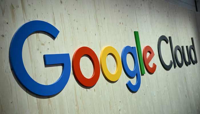 A Google Cloud logo is pictured at a trade fair in Hannover Messe, in Hanover, Germany, April 22, 2024.— Reuters/File