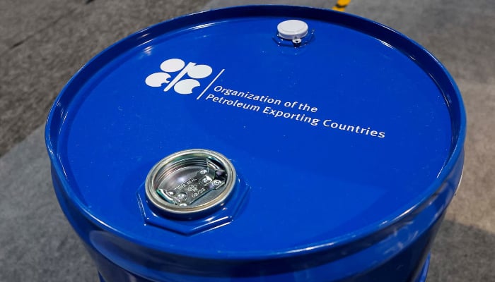 An installation depicting a barrel of oil with the logo of the Organisation of the Petroleum Exporting Countries (OPEC) is seen during the COP29 United Nations climate change conference in Baku, Azerbaijan, November 19, 2024. — Reuters
