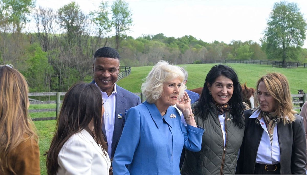 Queen Camilla hailed as 'protective wife' for shielding King Charles from bee