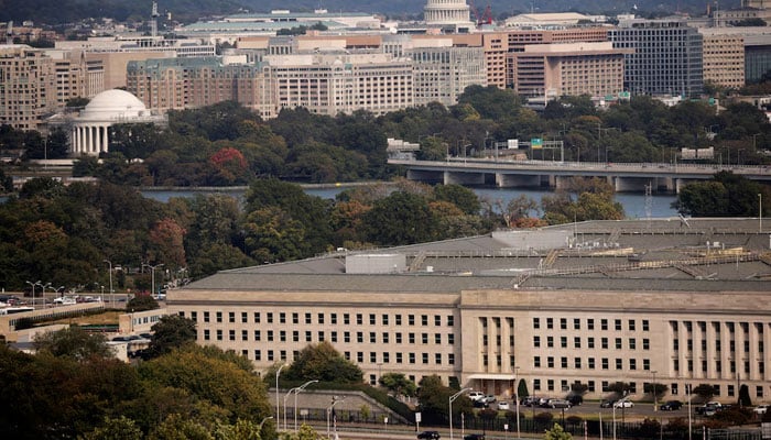 The Pentagon building is seen in Arlington, Virginia, US October 9, 2020. — Reuters