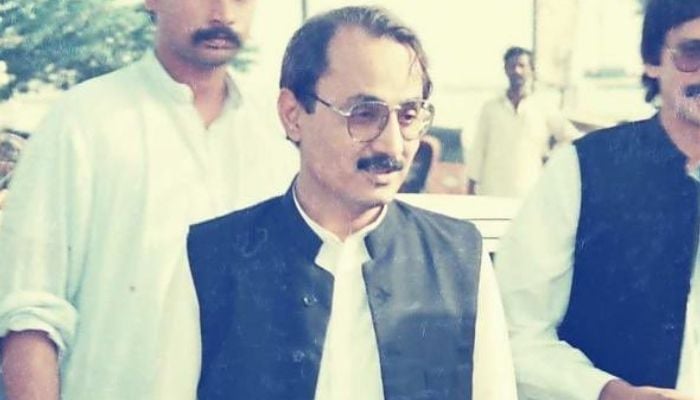 Azeem Ahmed Tariq, Muttahida Qaumi Movement first chairman. — X/@SyedAminulHaque/ File