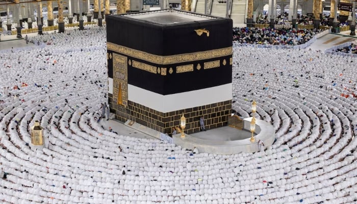 Muslims perform morning prayer in the Grand Mosque during the annual Hajj pilgrimage in the holy city of Makkah, Saudi Arabia, June 2, 2025. — Reuters