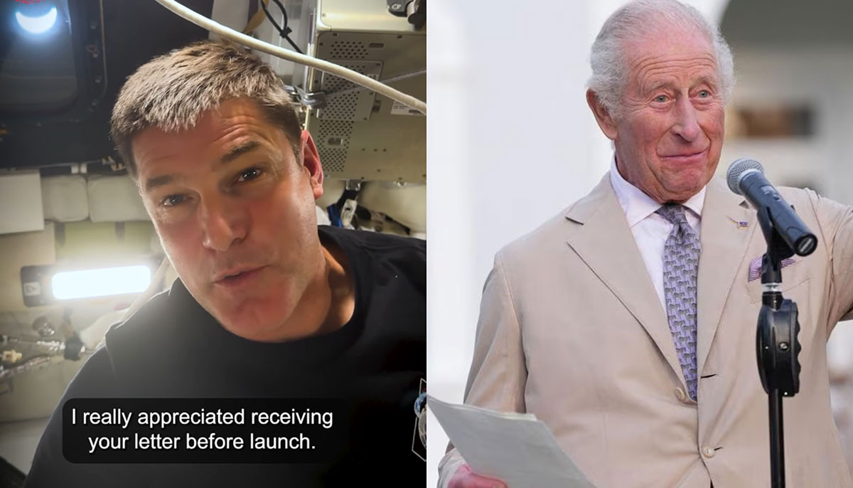 King Charles' message travels to moon as astronaut sends heartfelt thank-you