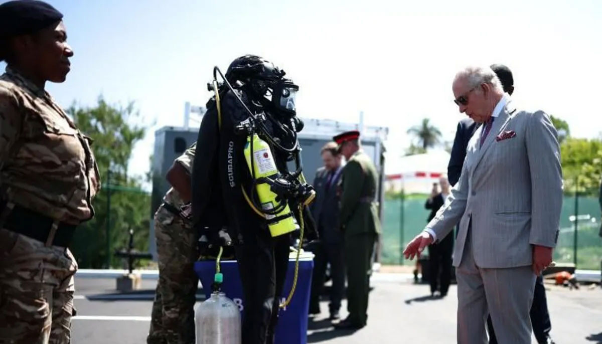 King Charles salutes 'vital work' of maritime teams fighting smuggling